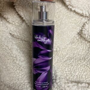Bath & Body Works Black Amethyst Mist with Purple Design